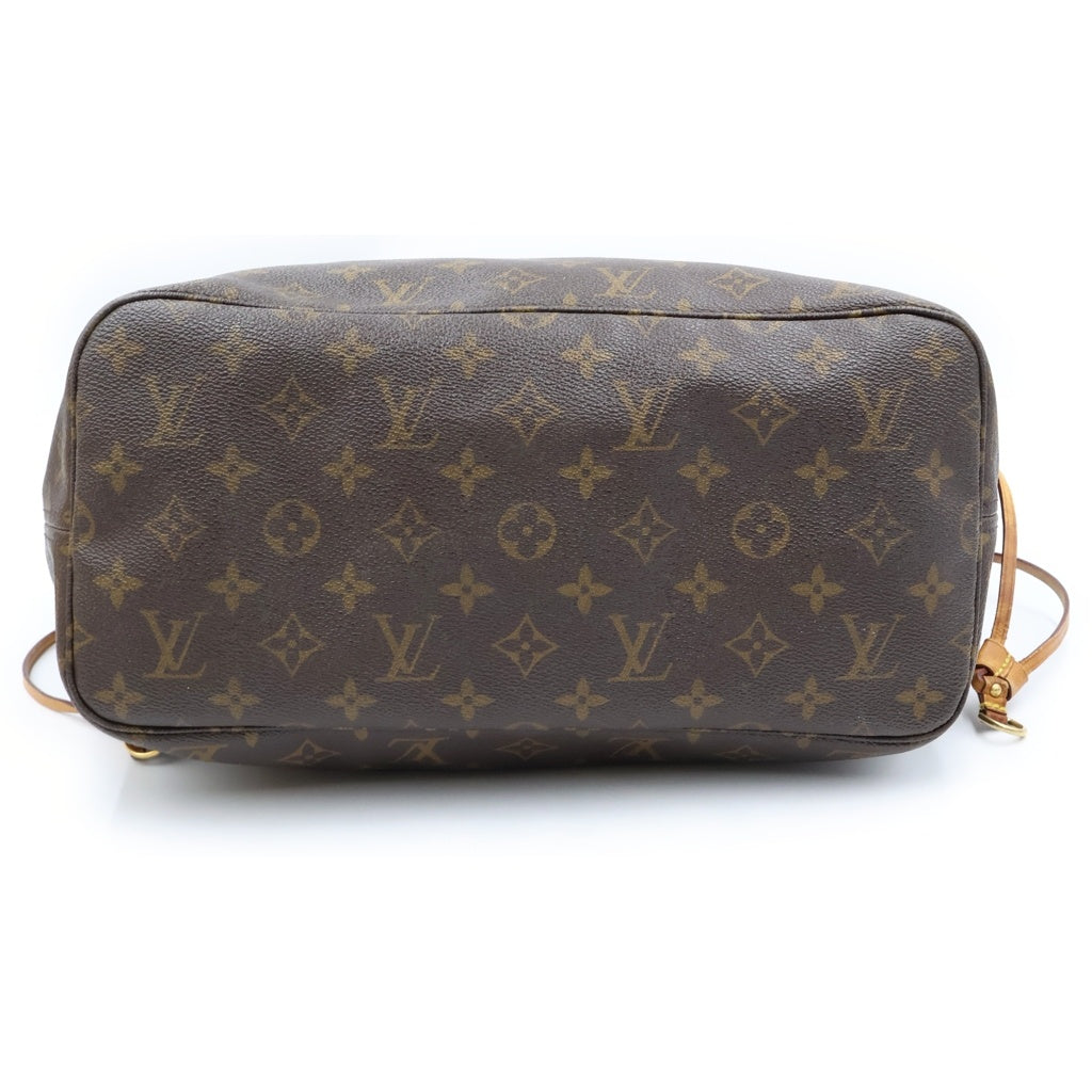 LOUIS VUITTON(ルイヴィトン) モノグラム ネヴァーフルMM ブラウン PVC×レザー M40156 レディース