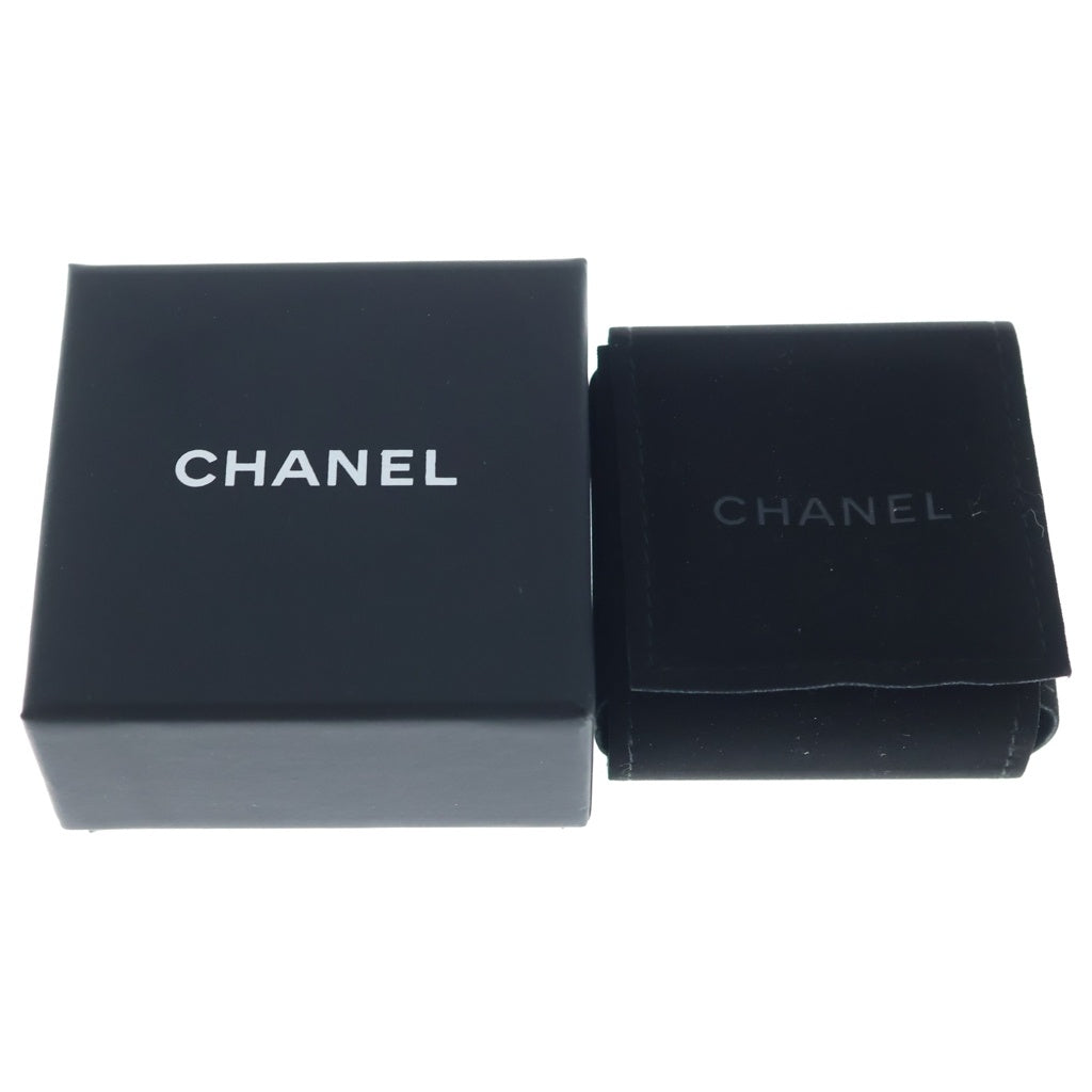 CHANEL(シャネル) ココマーク ラインストーンピアス ブラック×ゴールドGP L25P レディース