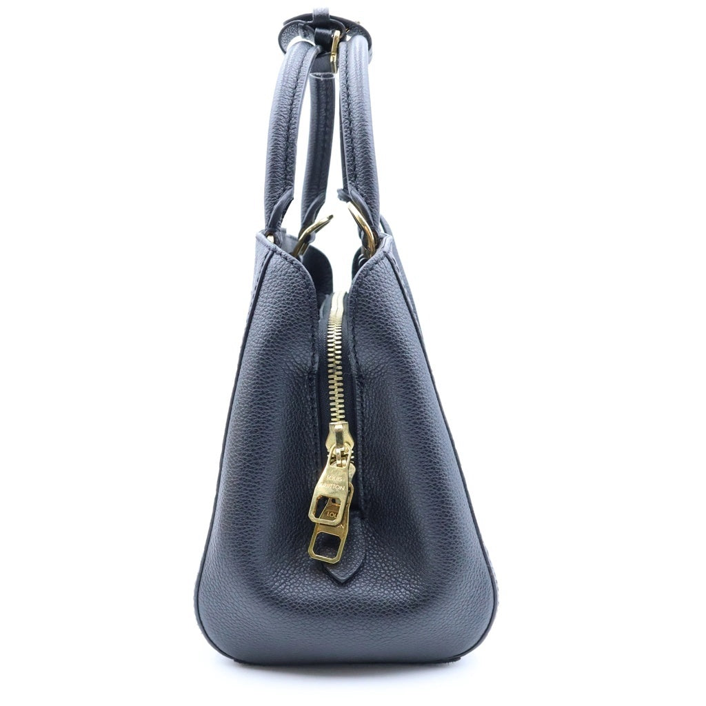 LOUIS VUITTON(ルイヴィトン) モノグラムアンプラント モンテーニュBB ハンドバッグ ブラック レザー M41053 レディース