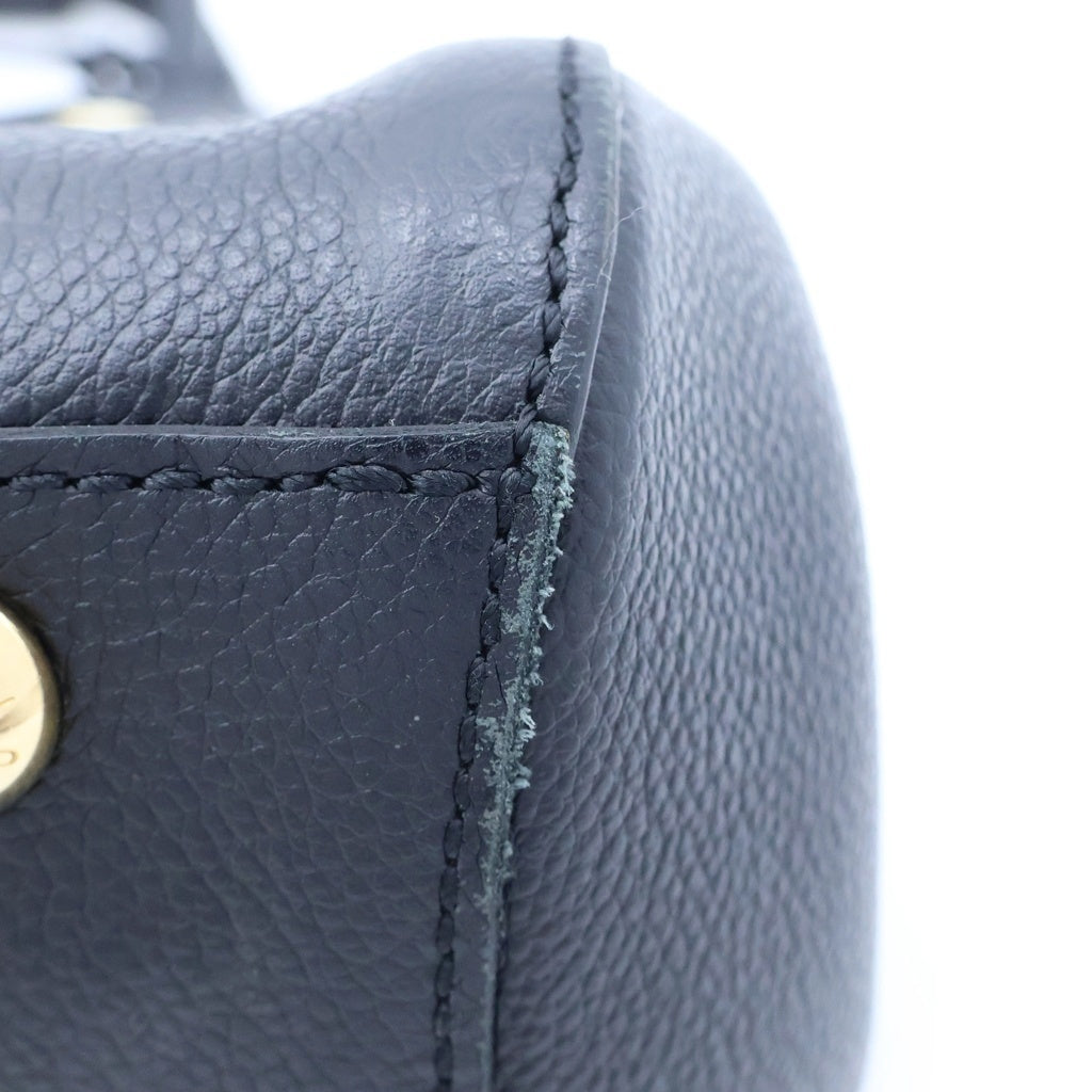 LOUIS VUITTON(ルイヴィトン) モノグラムアンプラント モンテーニュBB ハンドバッグ ブラック レザー M41053 レディース