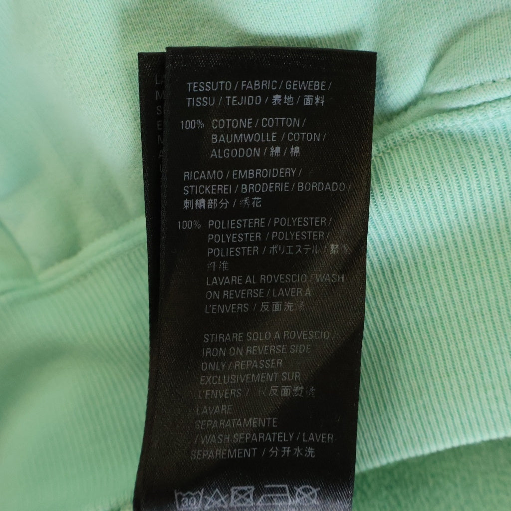 BALENCIAGA(バレンシアガ) キャンペーンロゴ プルオーバーパーカー ミントグリーン #XS 578135