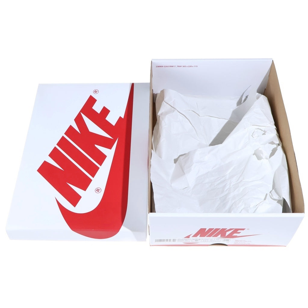 NIKE(ナイキ) エアジョーダン1 ハイ OG ヘリテージ ハイカットスニーカー レッド×ブラック×ホワイト #43 555088-161