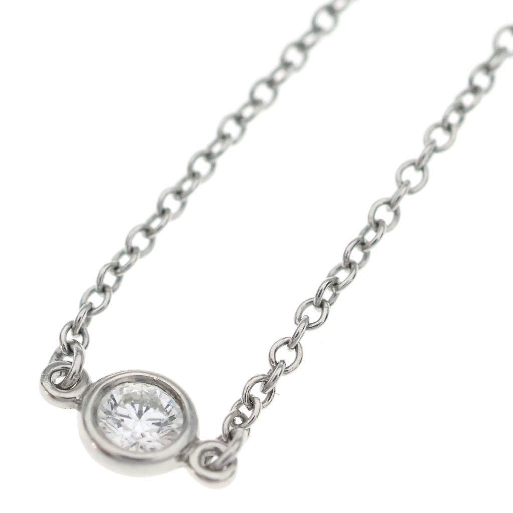 TIFFANY & Co.(ティファニー) バイザヤード 1PD ブレスレット チェーン ダイヤ プラチナ Pt950 レディース