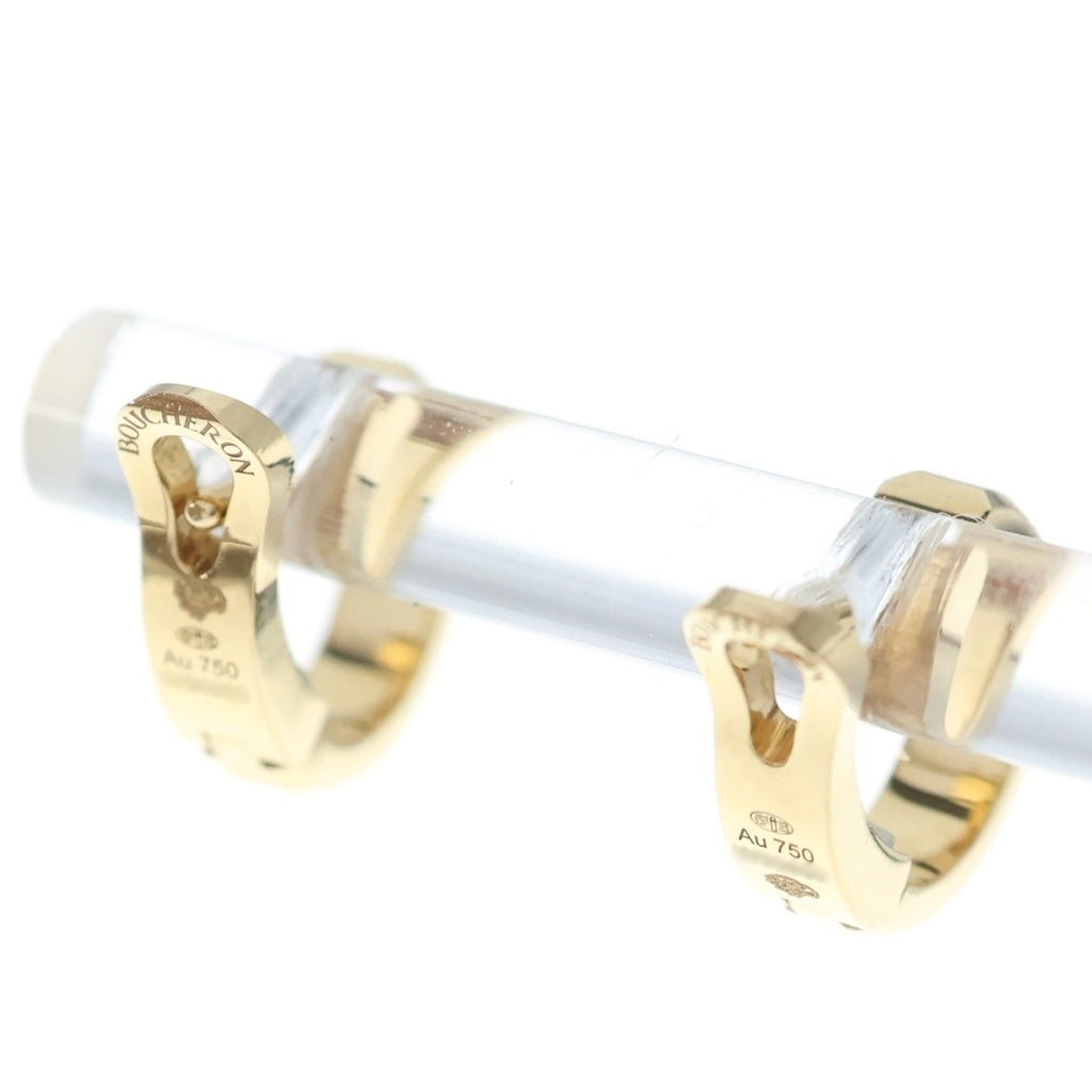 BOUCHERON(ブシュロン) クルドパリ ピアス Au750 K18 イエローゴールド JC01368 レディース
