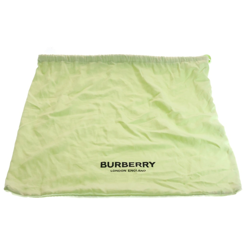 BURBERRY(バーバリー) TBモノグラム トートバッグ ハンドバッグ ブラウン×ブラック レザー ゴールド金具 レディース