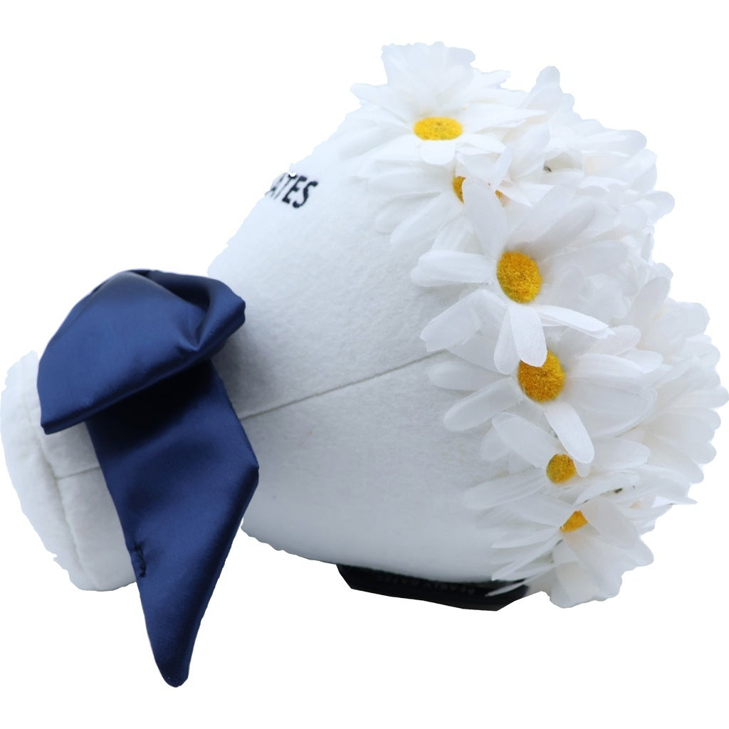 PEARLY GATES(パーリーゲイツ) ボールポーチ バッグチャーム フラワー 花束 ホワイト レディース