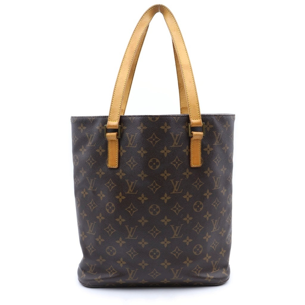 LOUIS VUITTON(ルイヴィトン) ルイヴィトン モノグラム ヴァヴァンGM トートバッグ ハンドバッグ ブラウン レザー×PVC M51170 ゴールド金具 レディース
