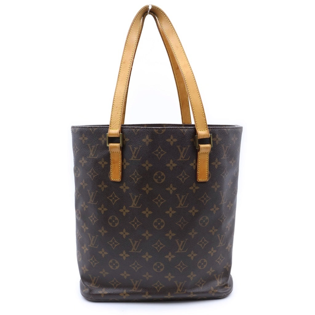 LOUIS VUITTON(ルイヴィトン) ルイヴィトン モノグラム ヴァヴァンGM トートバッグ ハンドバッグ ブラウン レザー×PVC M51170 ゴールド金具 レディース
