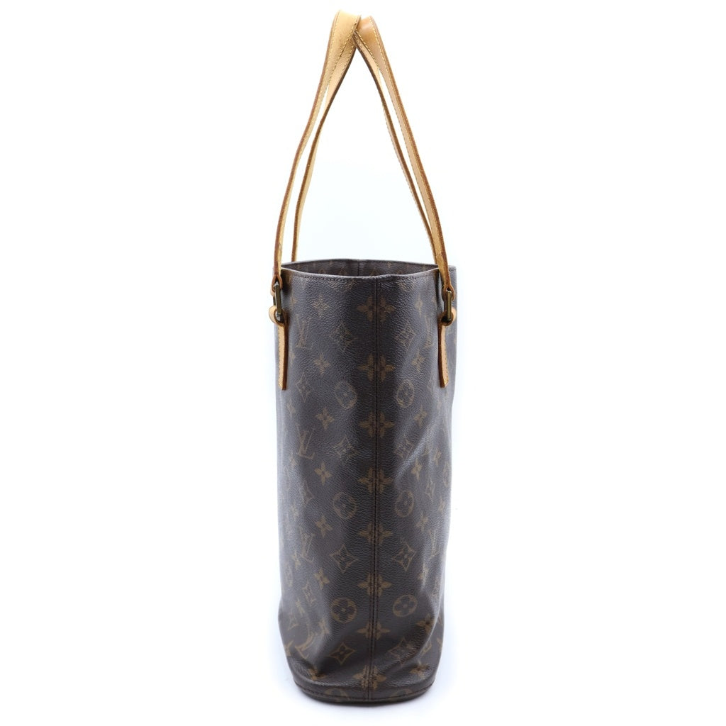 LOUIS VUITTON(ルイヴィトン) ルイヴィトン モノグラム ヴァヴァンGM トートバッグ ハンドバッグ ブラウン レザー×PVC M51170 ゴールド金具 レディース