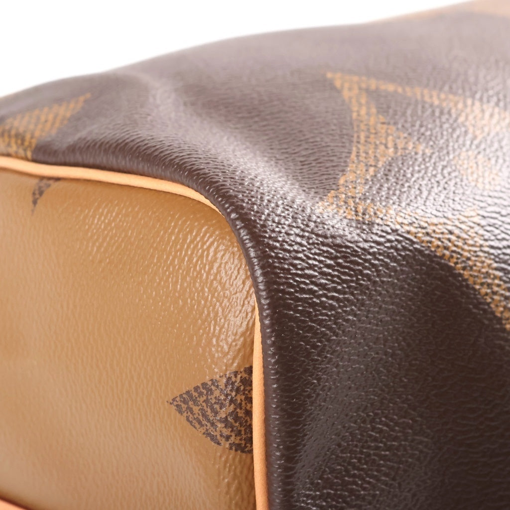 LOUIS VUITTON(ルイヴィトン) モノグラムジャイアント スピーディバンドリエール30 ハンドバッグ ボストンバッグ ショルダーバッグ 2WAY PVC×レザー ブラウン M44602 ICタイプ レディース