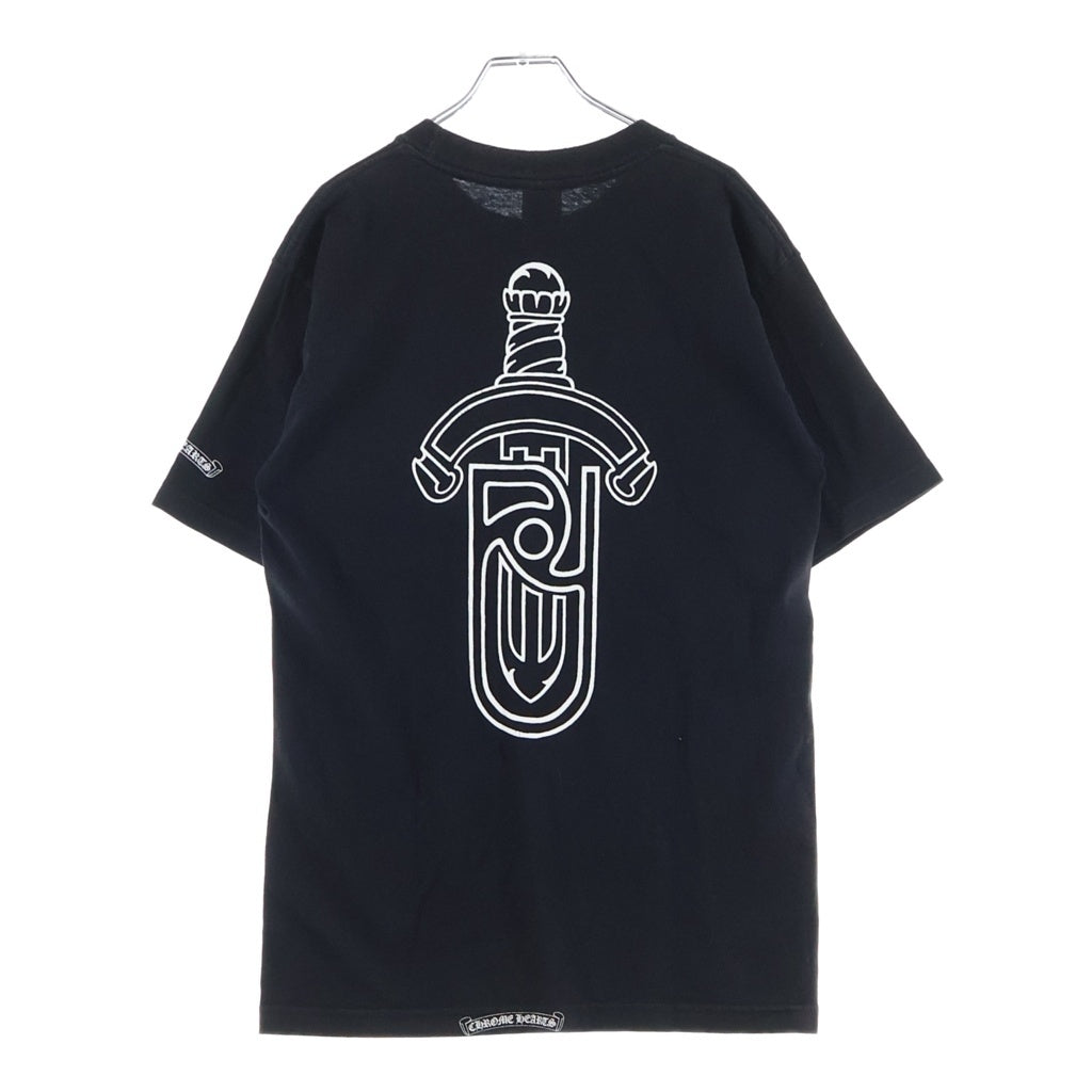 CHROME HEARTS(クロムハーツ) OLD UNITED ARROWS DAGGER ユナイテッドアローズ ダガー半袖Tシャツ ブラック/ホワイト