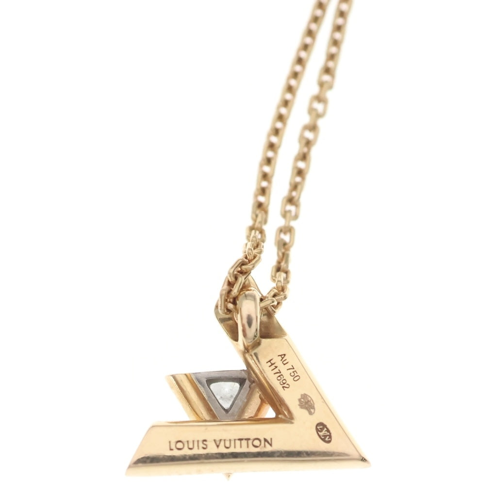 LOUIS VUITTON(ルイヴィトン) LV ヴォルトワン PM パンダンティフ ネックレス K18YG イエローゴールド Q93805 H17692 レディース