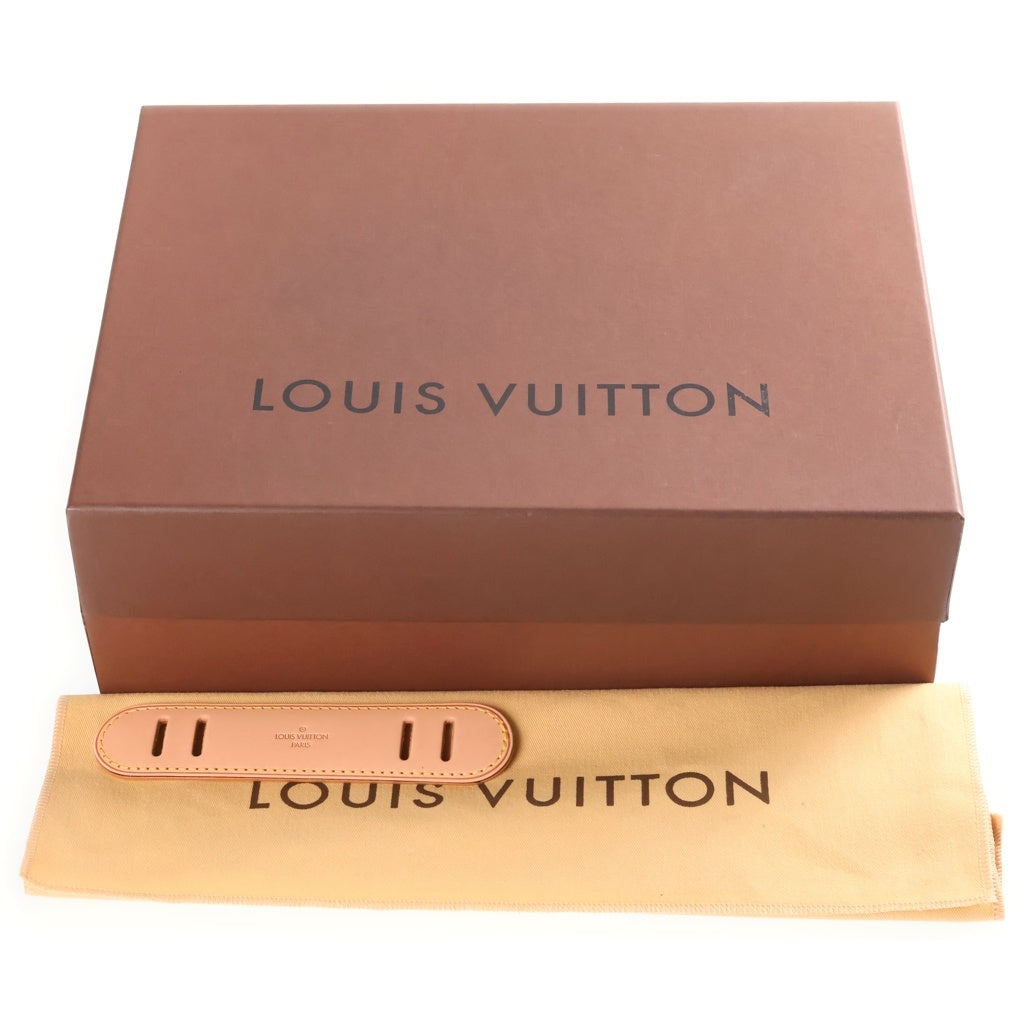 LOUIS VUITTON(ルイヴィトン) モノグラム ソローニュ ショルダーバッグ ブラウン レザー×PVC M42250 ゴールド金具 レディース