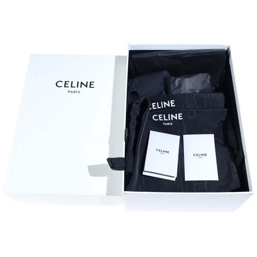 CELINE(セリーヌ) トリオンフ サンダル ブラック レザー 352203958C レディース