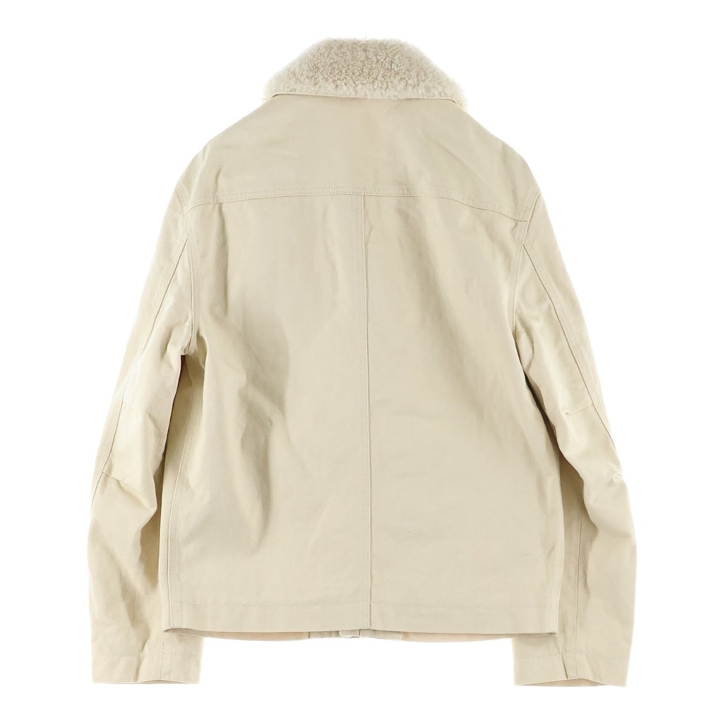 LOUIS VUITTON(ルイヴィトン) モノグラム ワークウェア ボアデニムジャケット ベージュ RM231Q TZ0 HOA45W レディース