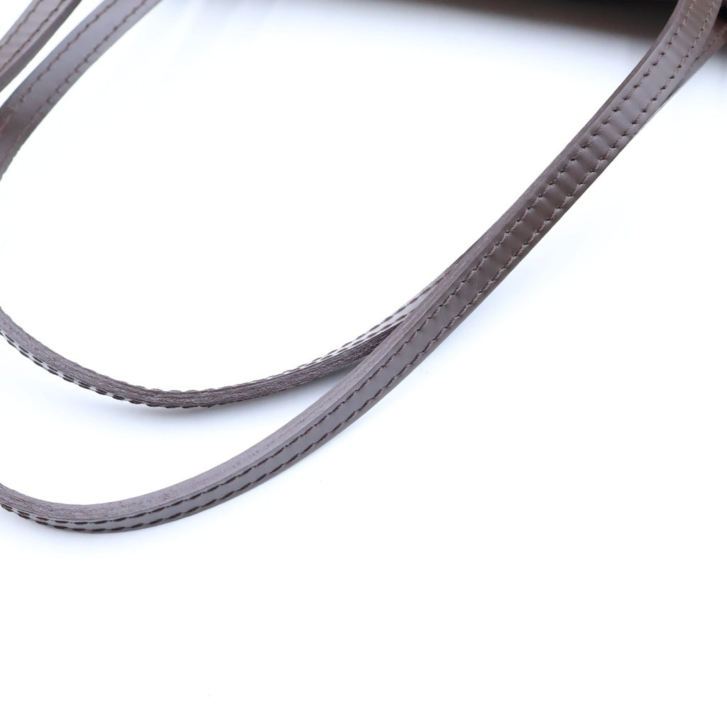 LOUIS VUITTON(ルイヴィトン) ダミエ ネヴァーフルGM ハンドバッグ トートバッグ ブラウン レザー×PVC N51106 ゴールド金具 レディース