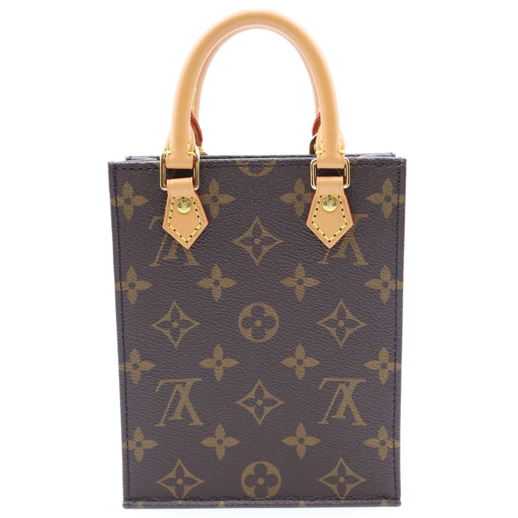 LOUIS VUITTON(ルイヴィトン) モノグラム プティットサックプラ ショルダーバッグ ブラウン PVCレザー RFID M81295 レディース