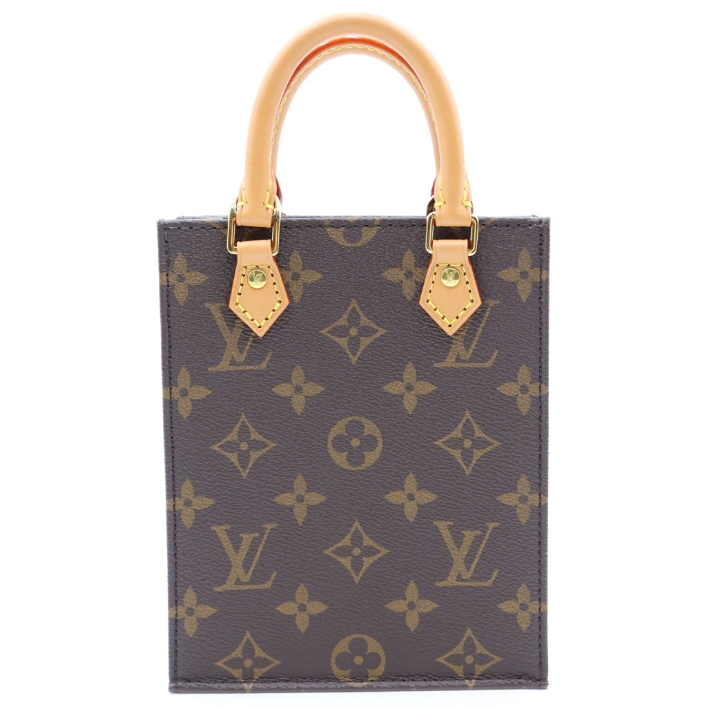 LOUIS VUITTON(ルイヴィトン) モノグラム プティットサックプラ ショルダーバッグ ブラウン PVCレザー RFID M81295 レディース