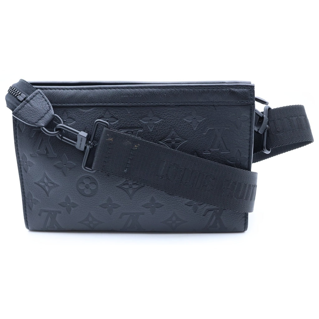 LOUIS VUITTON(ルイヴィトン) モノグラムシャドウ ガストン ウェアラブルウォレット ノワール RFID M81115
