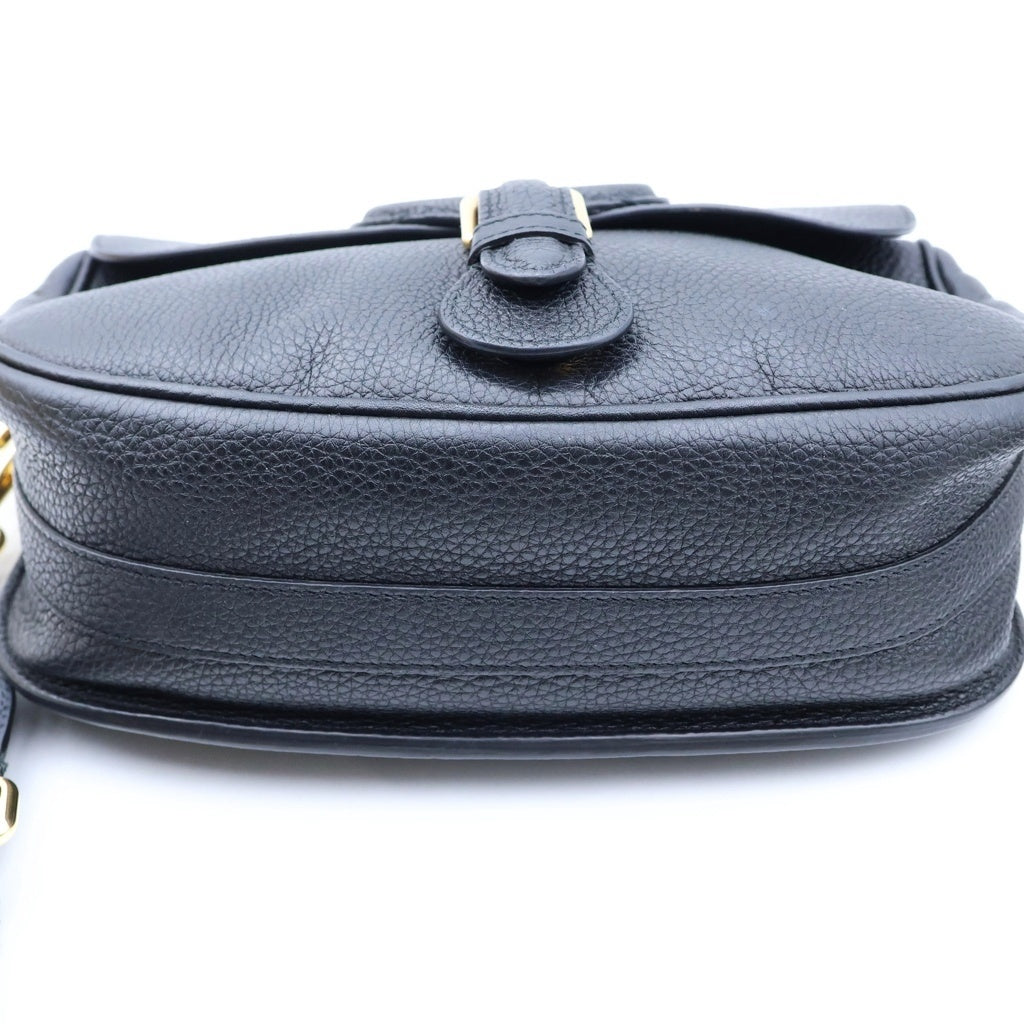 Christian Dior(クリスチャンディオール) ボビー ラージ ショルダーバッグ ブラック レザー×キャンバス M9319UBBN-M900 レディース