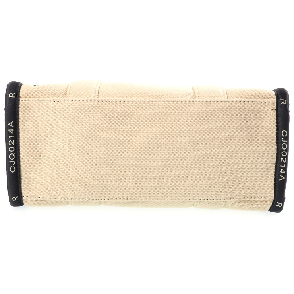 MARC JACOBS(マークジェイコブス) ザ ジャガードトート 2WAY ハンドバッグ ショルダーバッグ ベージュ キャンバス レディース