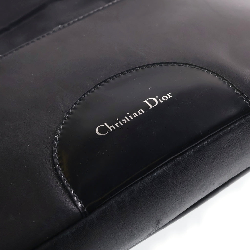Christian Dior(クリスチャンディオール) マリスパール ワンショルダーバッグ ブラック ハラコ レザー レディース