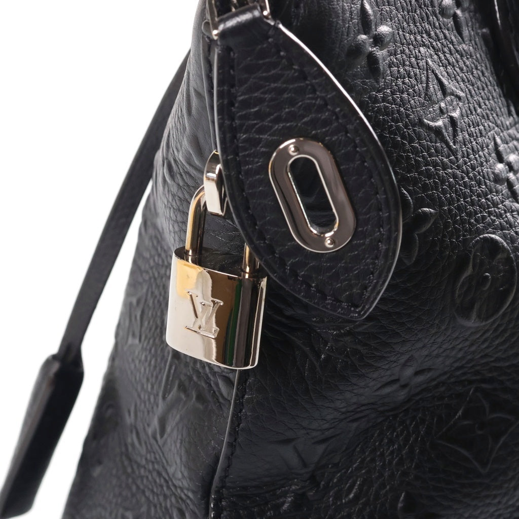 LOUIS VUITTON(ルイヴィトン) ロックイット レヴェラション ハンドバッグ ブラック レザー M40771 シルバー金具 レディース