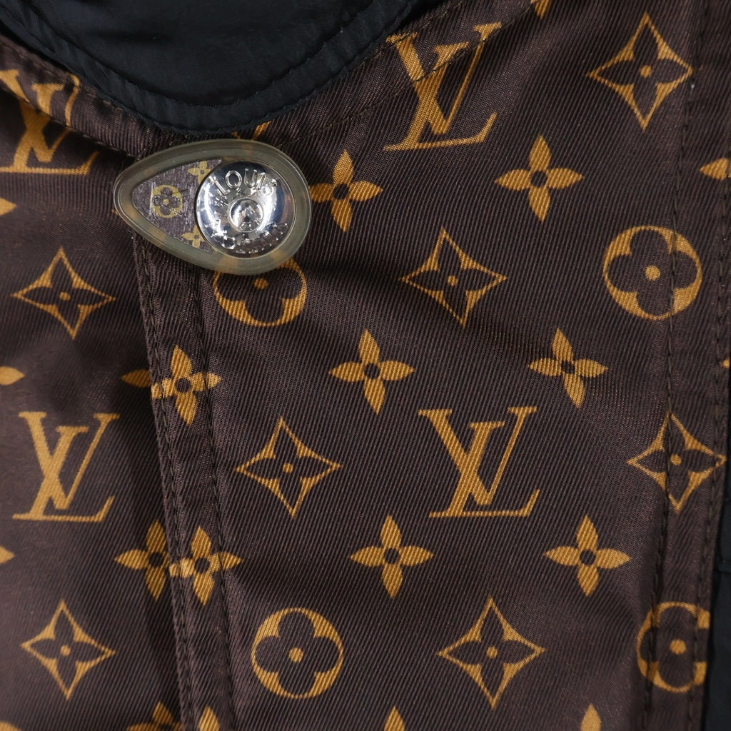 LOUIS VUITTON(ルイヴィトン) 20AW モノグラム スタンドカラージャケット ブラウン FJ0W94ZEX