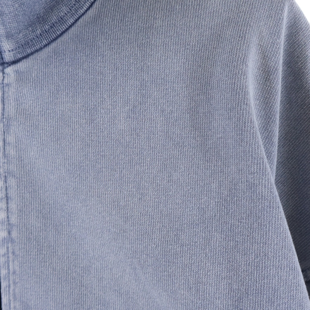 ALEXANDER WANG(アレキサンダーワン) Half Zip Mock Neck Sweatshirt ハーフジップ モックネック スウェットシャツ トレーナー ブルー UCC2231612 レディース