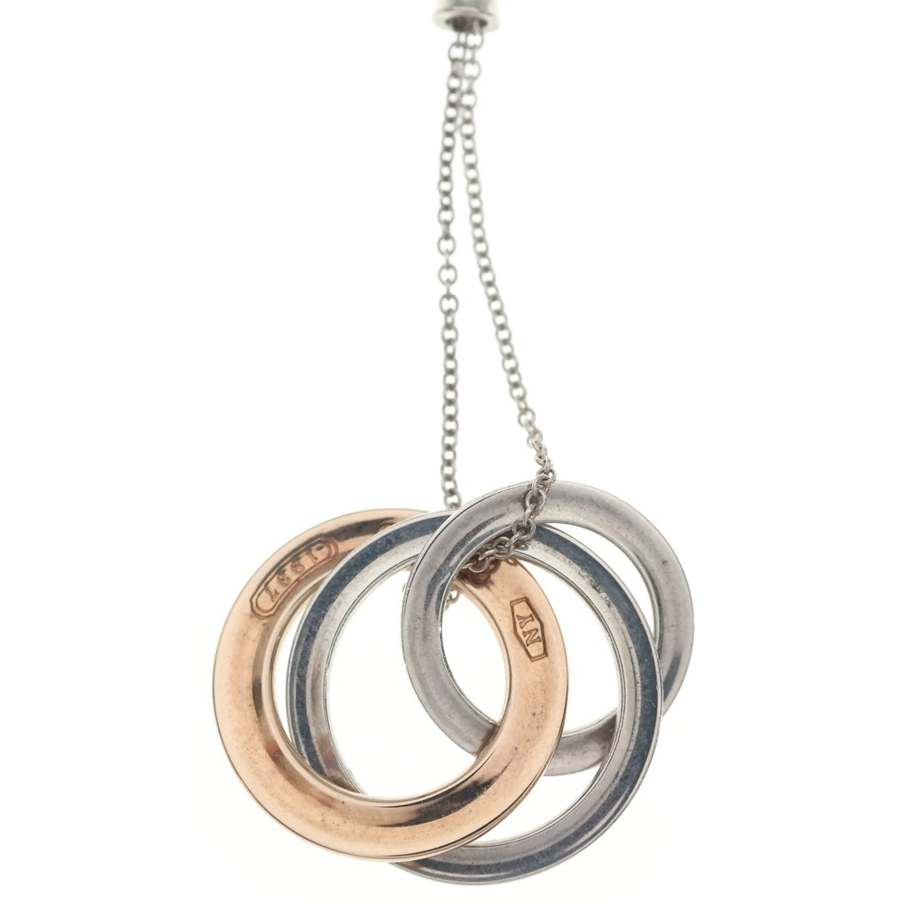 TIFFANY & Co.(ティファニー) インターロッキングサークル ネックレス ペンダント チェーン シルバー Ag925 レディース