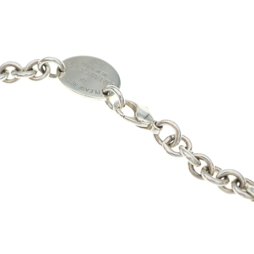 TIFFANY & Co.(ティファニー) リターン トゥ オーバルタグ ネックレス ペンダント チェーン シルバー SV925 レディース