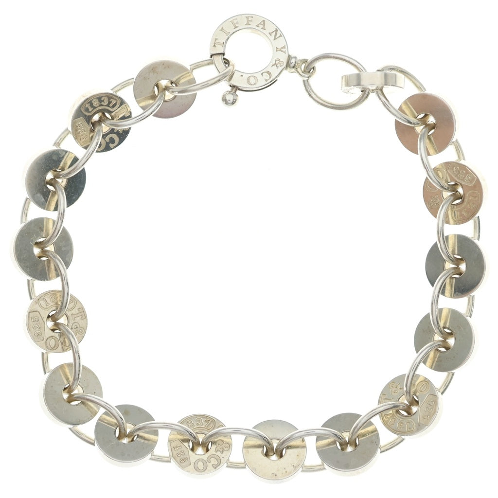 TIFFANY & Co.(ティファニー) 1837 サークル リンク ブレスレット シルバー チェーン 925 レディース