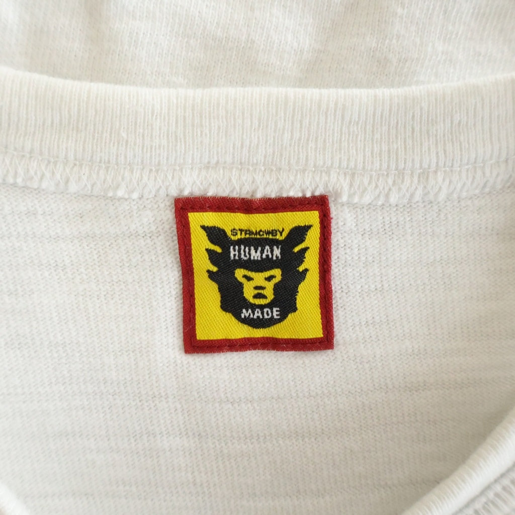 HUMAN MADE(ヒューマンメイド) ダック プリント Tシャツ 半袖カットソー ホワイト コットン