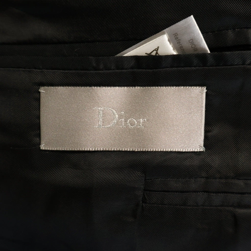 Dior HOMME(ディオールオム) エディ期 1Bチューブジャケット ブラック ウール 6HH1021823