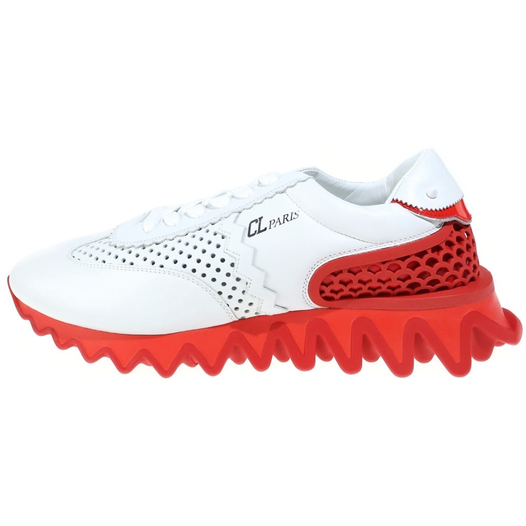 CHRISTIAN LOUBOUTIN(クリスチャンルブタン) LOUBISHARK ルビシャーク スニーカー レッド/ホワイト 靴