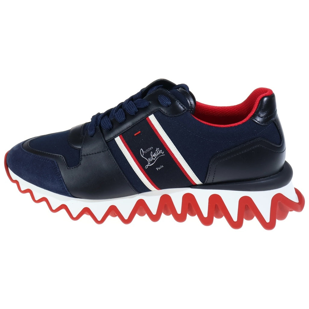 CHRISTIAN LOUBOUTIN(クリスチャンルブタン) Nastroshark ナストロシャーク ローカットスニーカー ネイビー