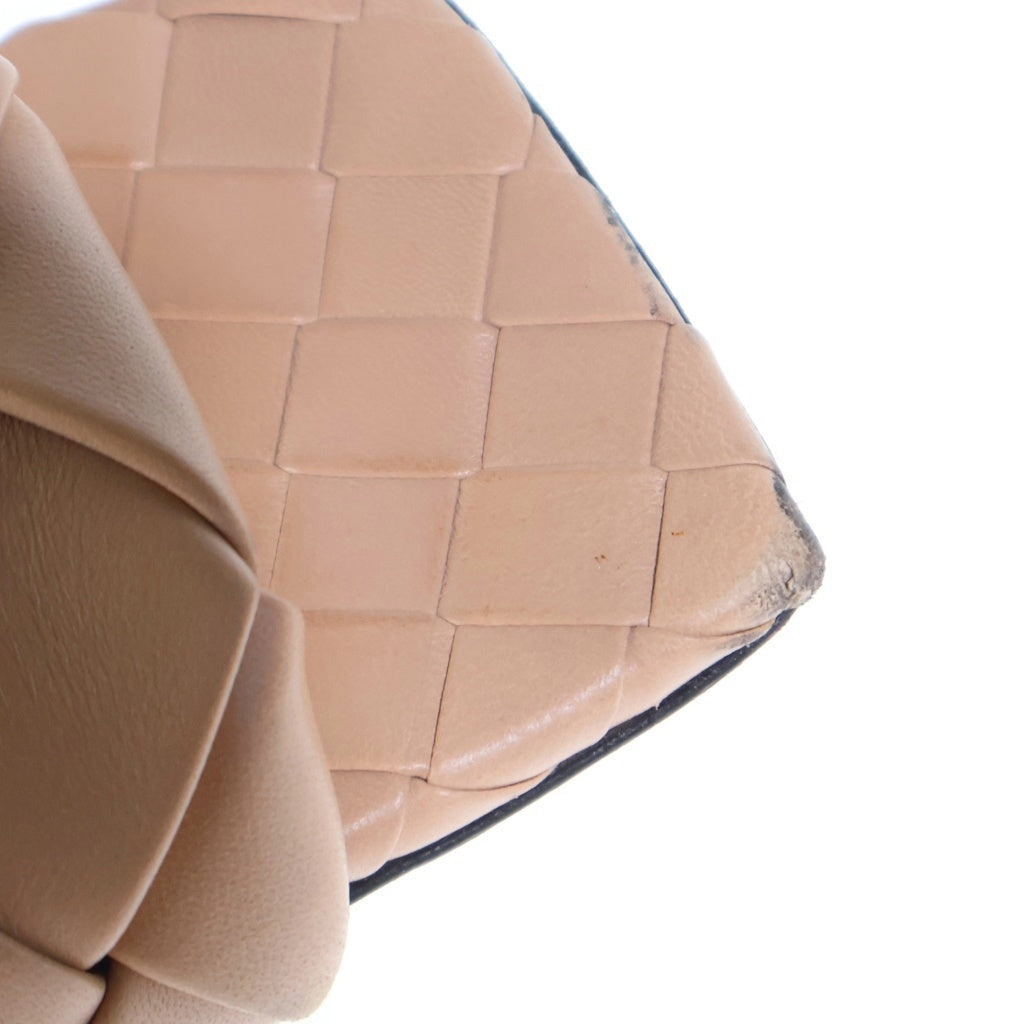 BOTTEGA VENETA(ボッテガヴェネタ) リド フラットサンダル イントレチャート ベージュ レディース