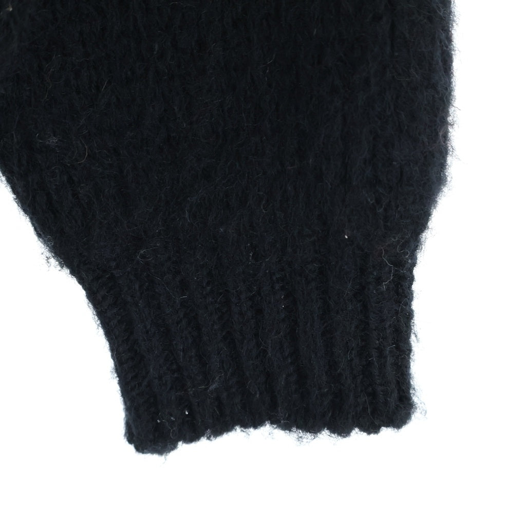 CELINE(セリーヌ) 22AW フェアアイル ロゴニットクルーネックセーター ウール ブラック/レッド 2AA80628S