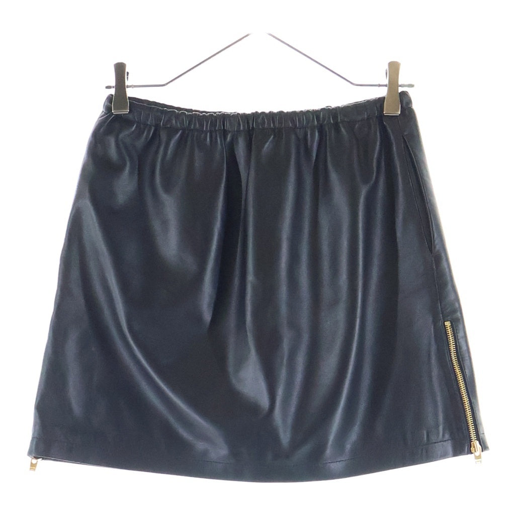 CELINE(セリーヌ) トリオンフ レザースカート ブラック 2H343151T レディース