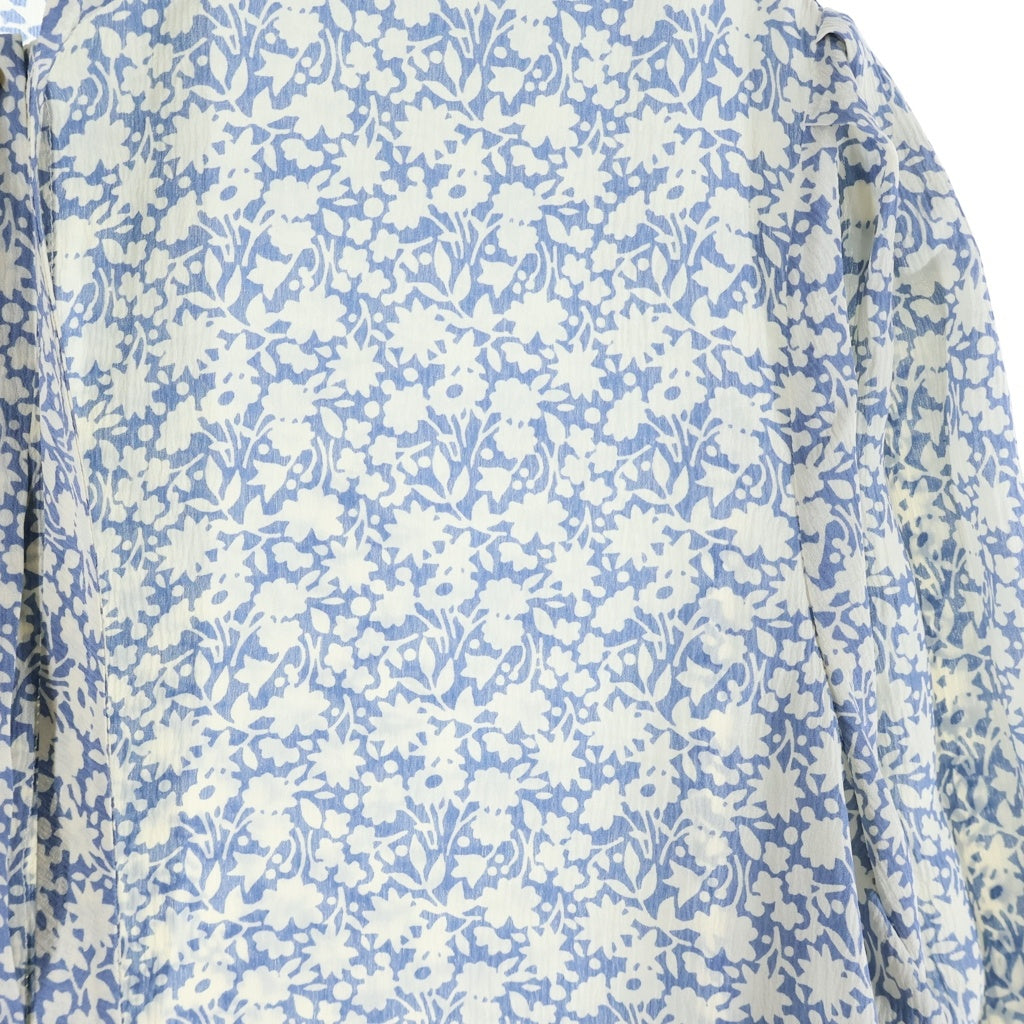 CELINE(セリーヌ) ボウタイブラウス ブルー シルク 2B243757L レディース