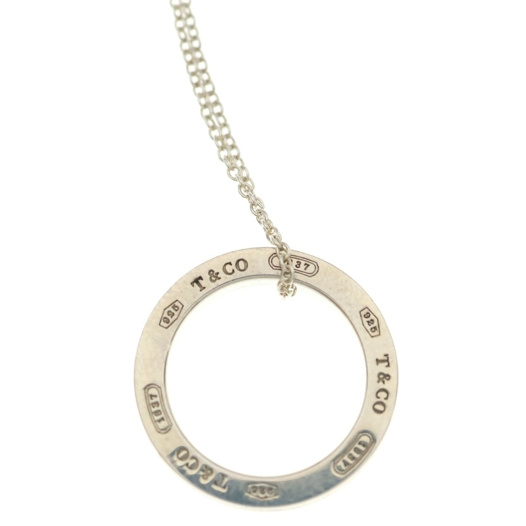 TIFFANY & Co.(ティファニー) サークル ネックレス ペンダント チェーン シルバー 925 レディース