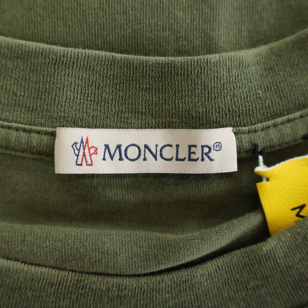 MONCLER(モンクレール) GENIUS ジーニアス MAGLIA マーリア Tシャツ カットソー コットン カーキ G109H8C00002 809E3