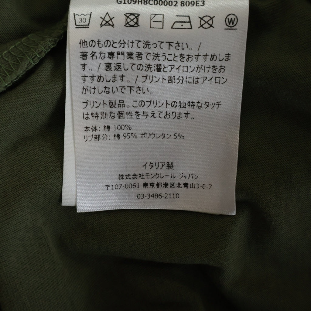 MONCLER(モンクレール) GENIUS ジーニアス MAGLIA マーリア Tシャツ カットソー コットン カーキ G109H8C00002 809E3
