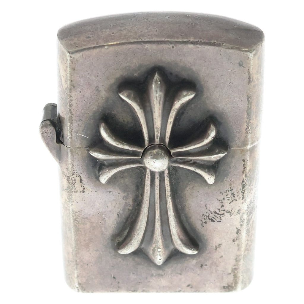 CHROME HEARTS(クロムハーツ) ZIPPO LIGHTERZ-V1 V1スモール CHクロス ジッポライター シルバー