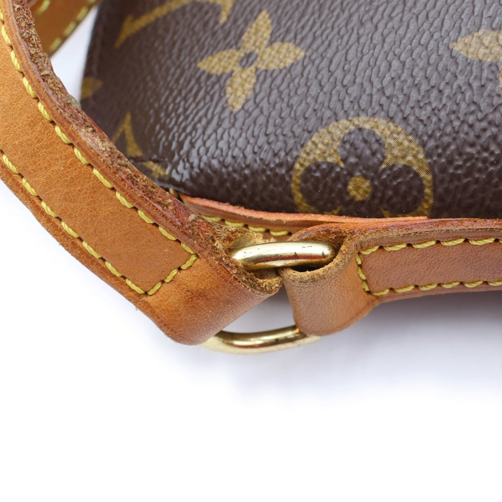 LOUIS VUITTON(ルイヴィトン) モノグラム ドルーオ PVC レザー ショルダーバッグ ブラウン M51290 レディース