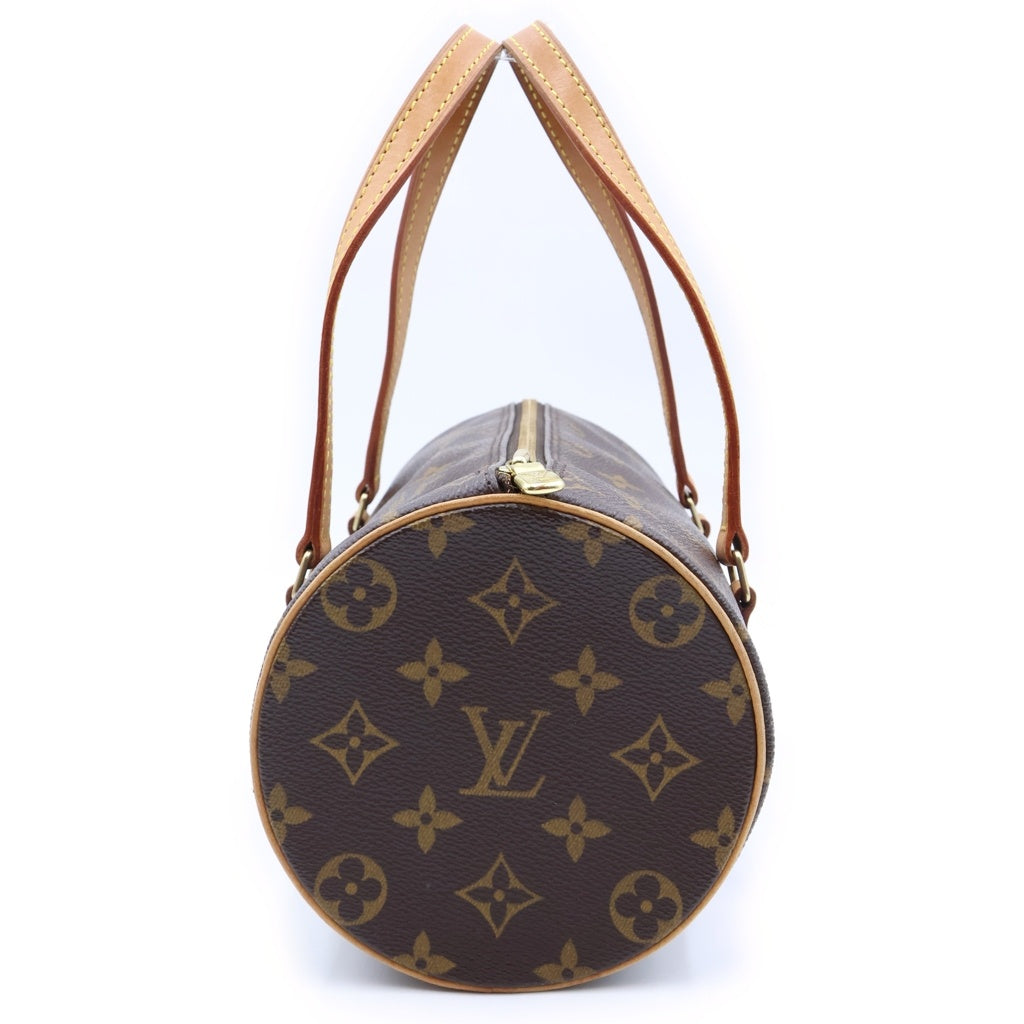 LOUIS VUITTON(ルイヴィトン) モノグラム パピヨン26 PVC レザー ハンドバッグ ブラウン M51386 レディース