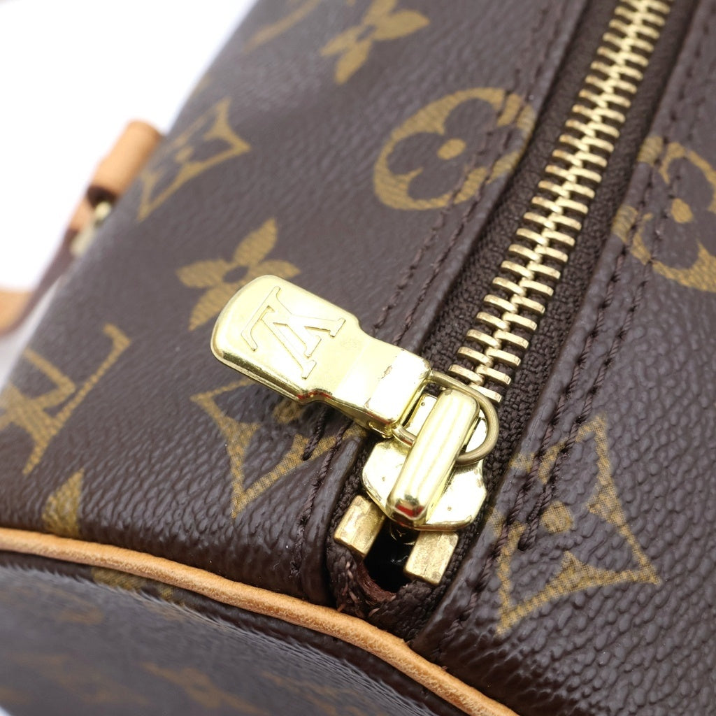 LOUIS VUITTON(ルイヴィトン) モノグラム パピヨン26 PVC レザー ハンドバッグ ブラウン M51386 レディース