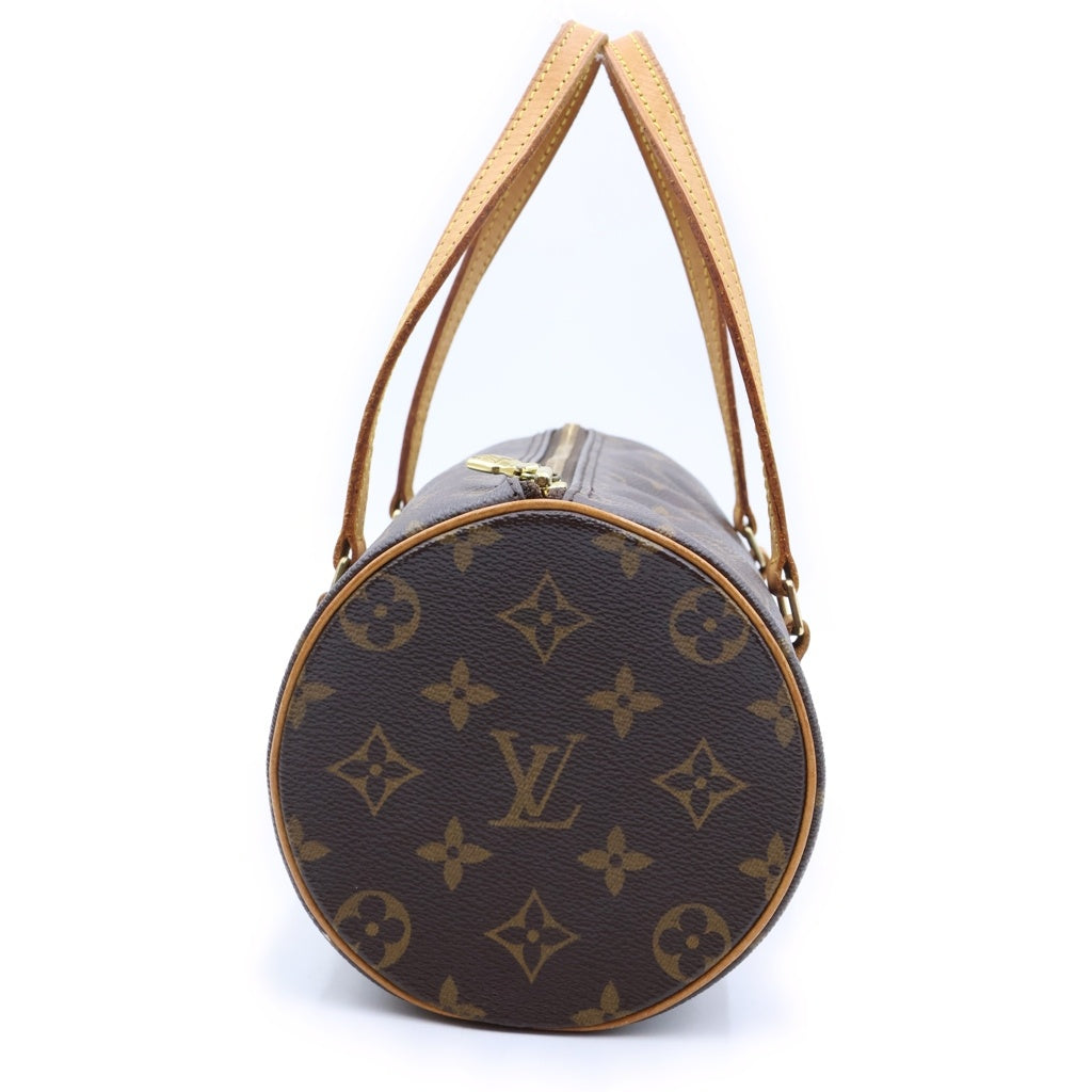 LOUIS VUITTON(ルイヴィトン) モノグラム パピヨン26 PVC レザー ハンドバッグ ブラウン M51386 レディース
