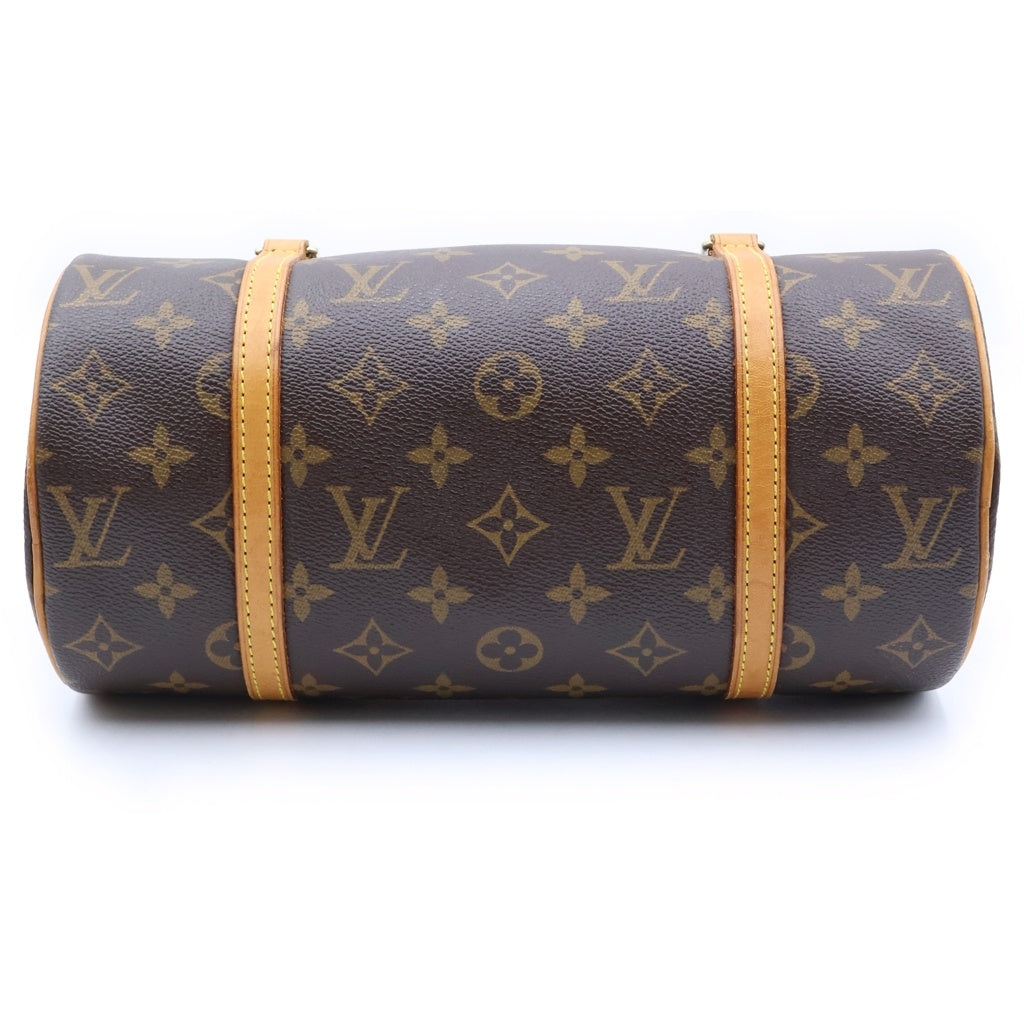 LOUIS VUITTON(ルイヴィトン) モノグラム パピヨン26 PVC レザー ハンドバッグ ブラウン M51386 レディース