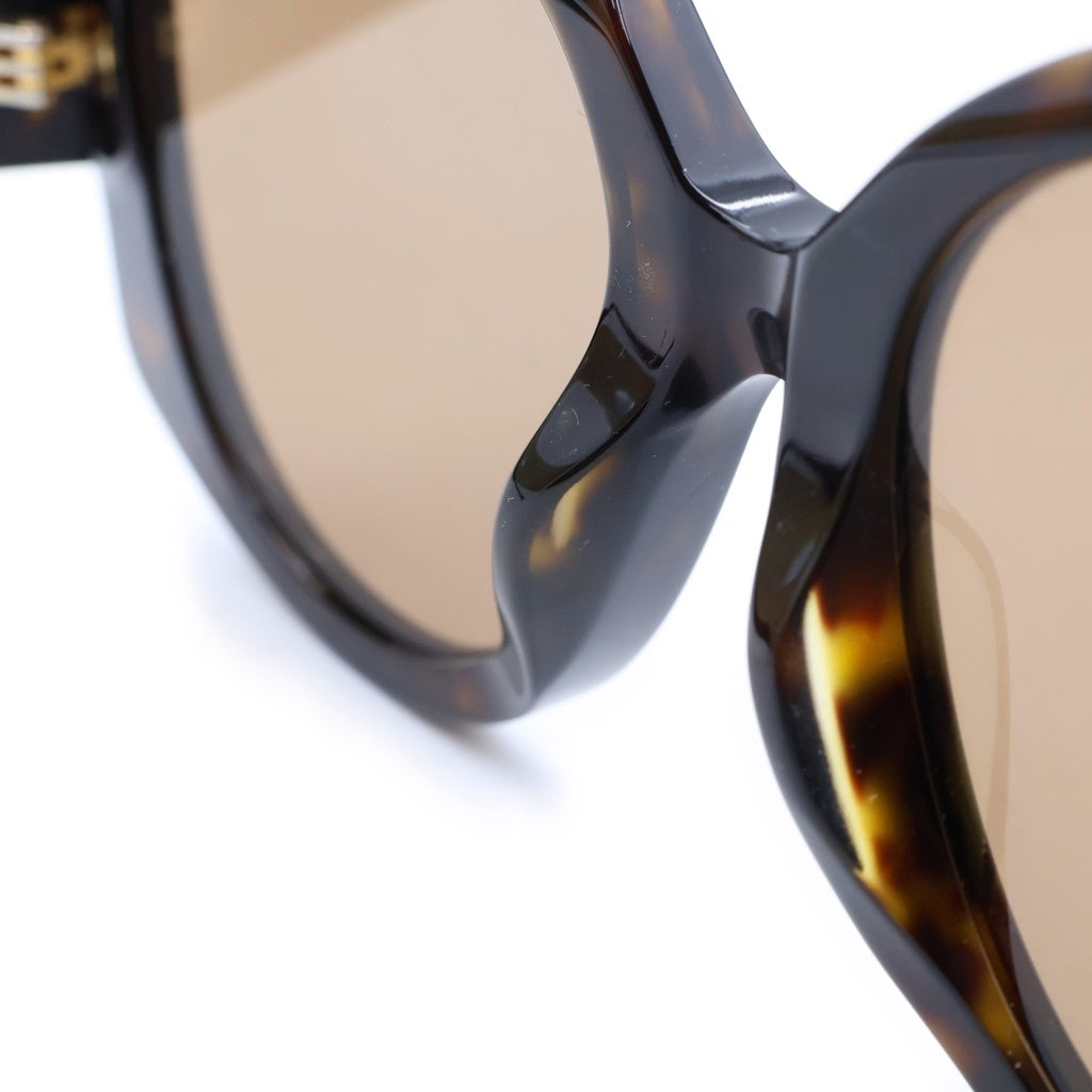 GUCCI(グッチ) インターロッキングG バタフライフレーム カラーレンズ サングラス メガネ 眼鏡 アイウェア ブラウン GG1257SA